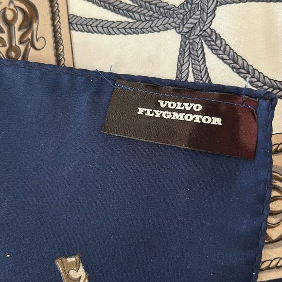 VOLVO FLYGVOLVO Silk Equestrian Scarf - Picture 4 of 6
